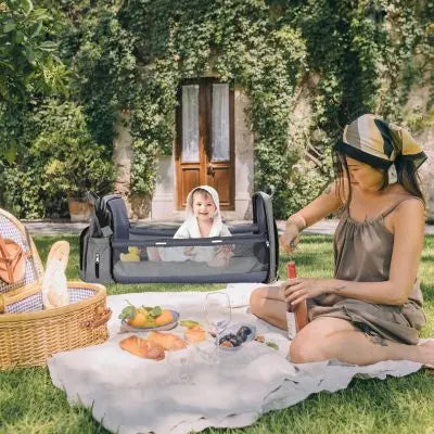 sac a langer est un sac a dos aidant maman au picnic