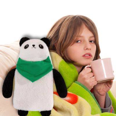 Bouillotte peluche panda une peluche kawaii chauffant pour la fille