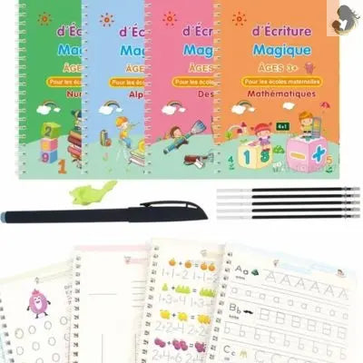 Cahier travaux pratiques apprentissage de maths des enfants à la maison