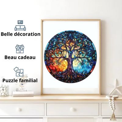 Puzzle adulte arbre de vie idéal pour les intelligents et un vrai décor potentiel 