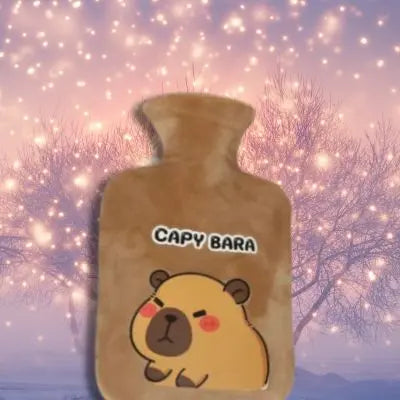 Bouillotte peluche-capy bara-peluche kawaii-pour-la-fièvre-doudou bebe