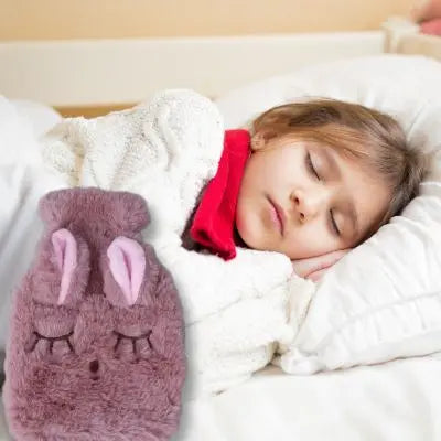 bouillotte peluche- le kawaii peluche lapin contre les hivers froids