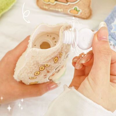 Bouillotte peluche la peluche kawaii avec un bouchon hermétique