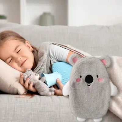 Bouillotte peluche-la peluche kawaii-le Teddy-bear-avec-fillette