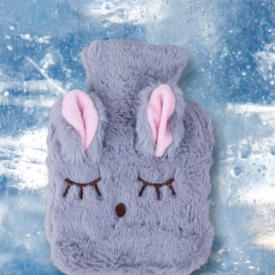 Bouillotte peluche lapin kawaii une douceur inégalée à utiliser en hiver