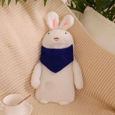 Bouillotte peluche lapin kawaii pour combattre le stress en toute quiétude