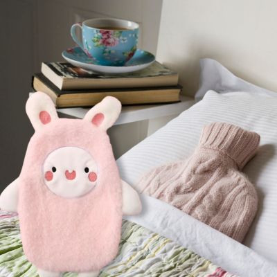 Bouillotte peluche-lapin la peluche kawaii-attrayante-pour-réchauffer-le-lit