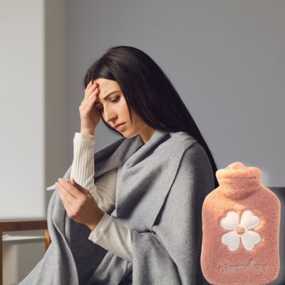 Bouillotte peluche rose la peluche bouillotte qui soulage les maux de tête