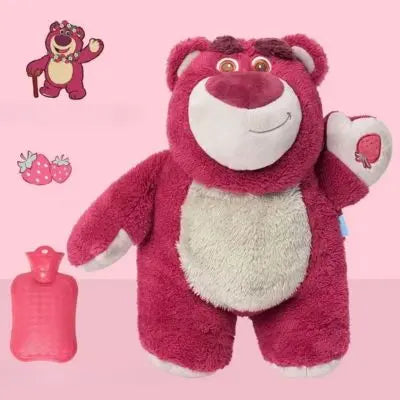 Bouillotte peluche lotso une peluche stitch debout la peluche kawaii