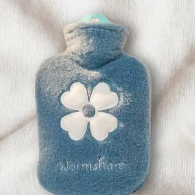 Bouillotte peluche le trèfle bleue-détente ultime comme la peluche stitch