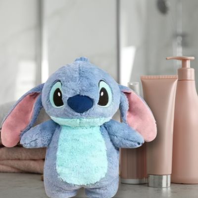 Bouillotte peluche la peluche kawaii une peluche stitch  en salle de bain