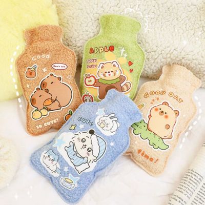 Bouillotte peluche pour bébé une peluche kawaii plusieurs tailles souriante