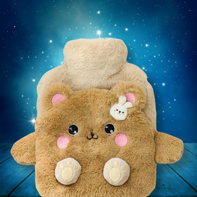 Bouillotte peluche, une véritable peluche kawaii soulagement des coliques en hiver