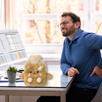 Bouillotte peluche, une vraie-thermothérapie-pour soulager des douleurs après le sport