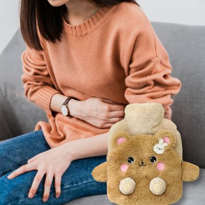 Bouillotte peluche la vraie thermothérapie pour atténuer les dysménorrhées des filles