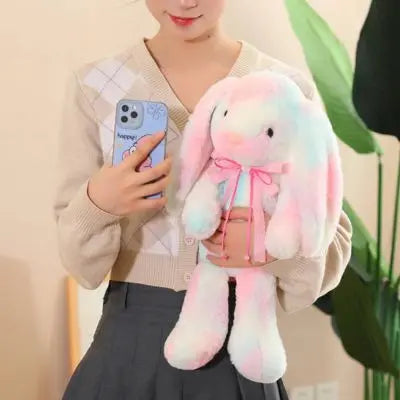 Lapin en peluche, l'ami de jeu des enfants et des adultes doudou kawaii stitch