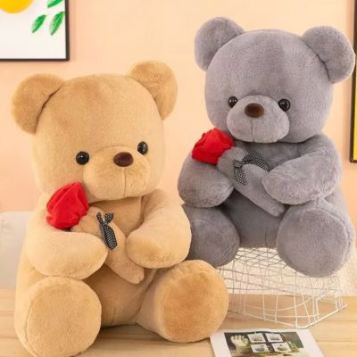 Ours en peluche le teddy bear le fameux duo pour cadeau enfant et bébé