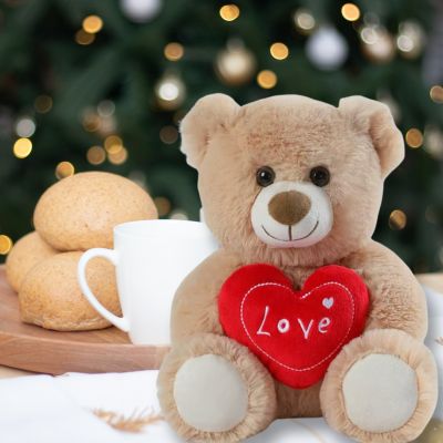 Ours en peluche teddy bear le cœur d'amour choyé du nounours