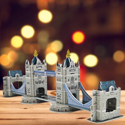 Puzzle 3D le majestueux pont suspendu, l'alternative jeu pour les familles