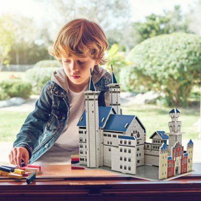 Puzzle 3D le palace, un vrai outil d'apprentissage des petits génies en herbe