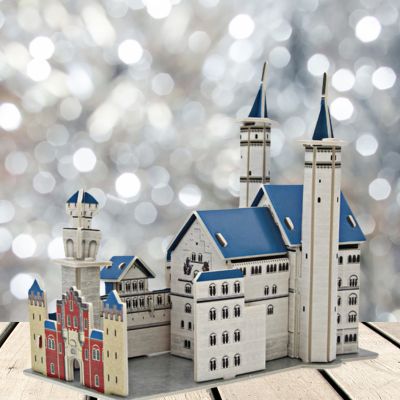 Puzzle 3D le palace, un vrai outil d'apprentissage à Noël pour génies en herbe