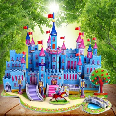 Puzzle 3D le palais royal des rêves meilleur jeu de stratégie pour les enfants au jardin