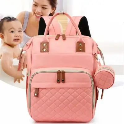 Le sac a dos-sac a langer bebe avec-maman-et son fils