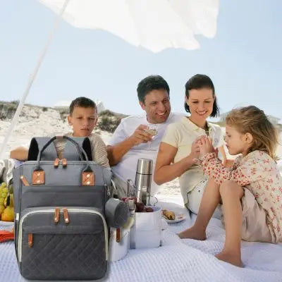 Sac a langer bebe confortable pour-ranger-les-repas de la famille
