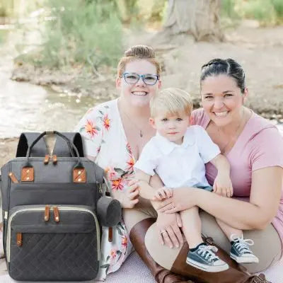 Sac a langer bebe-très-confortable-pour ranger-les-biberons