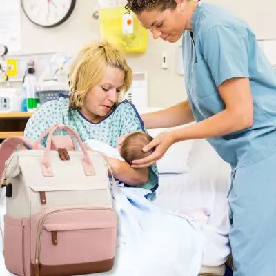 sac a langer pour-porter les effets-de bébé à la naissance