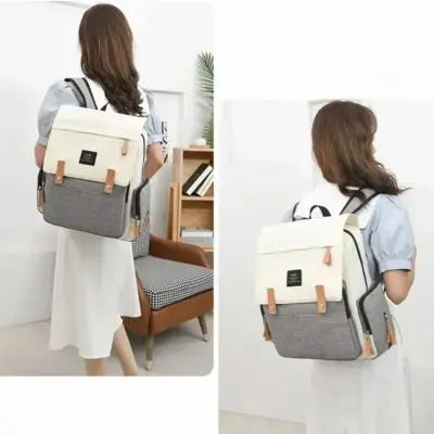Sac a langer chic et robuste-pour-maman-heureuse et contemporaine